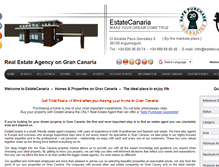 Tablet Screenshot of estatecanaria.com